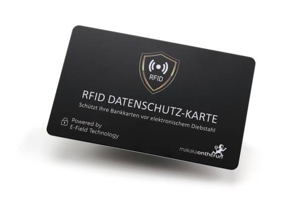 RFID NFC Blocker-Karten, MakakaOnTheRun®