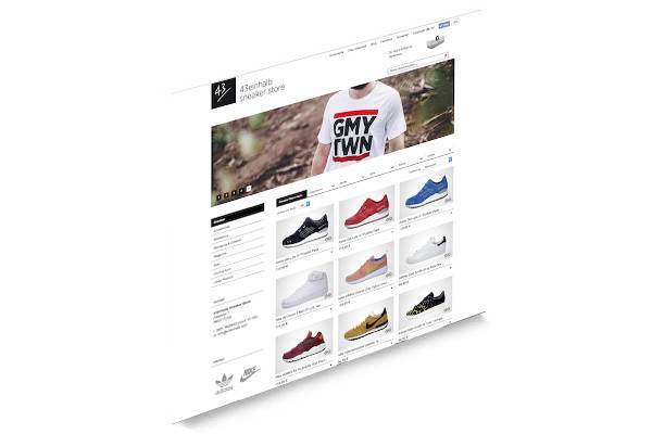 43einhalb, Sneaker, Versandhandel